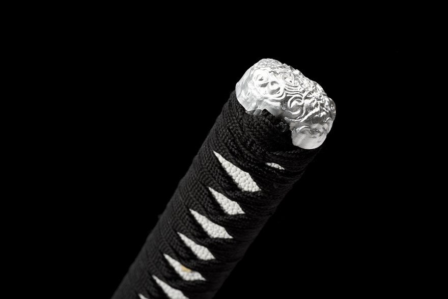 "silver dragon warrior" katana (non sharpened)