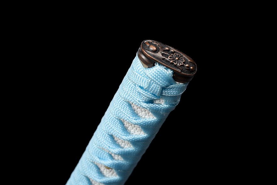 "blue dragon warrior" katana (non sharpened)