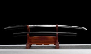 "plain black samurai" katana (non sharpened)