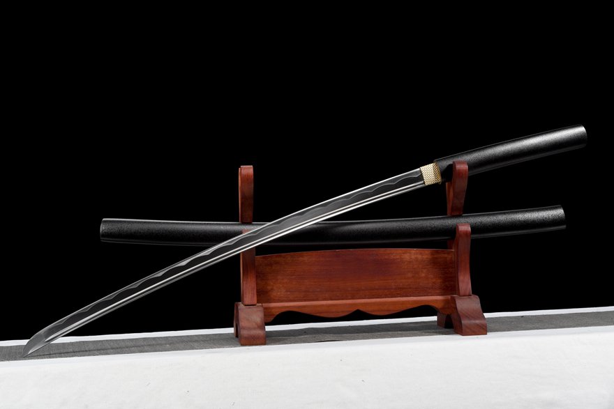 "plain black samurai" katana (non sharpened)