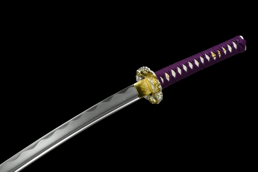 "purple mist" katana (non sharpened)