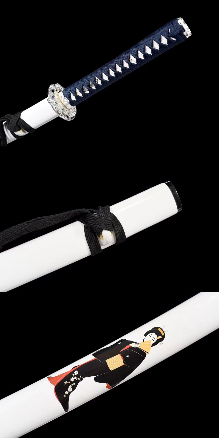 "moonlit beauty" katana (non sharpened)
