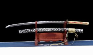 "Snow Leopard" Katana (Non-Sharpened)