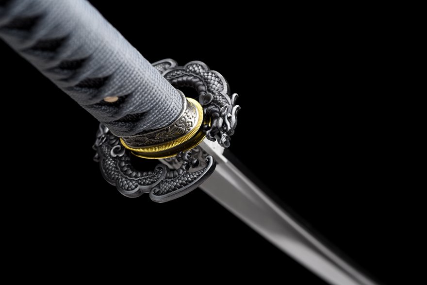 "double dragon" katana (non sharpened)
