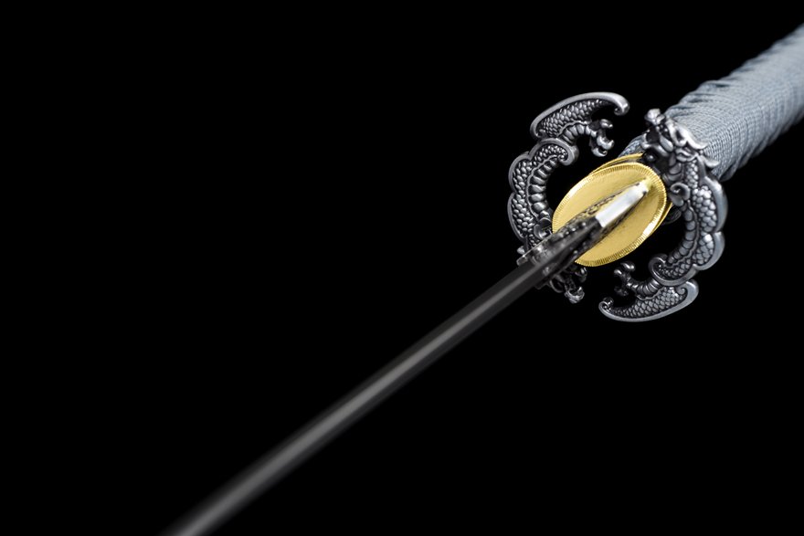 "double dragon" katana (non sharpened)