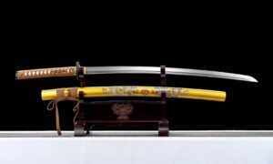 "golden dragon" katana (non sharpened)