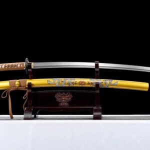 "golden dragon" katana (non sharpened)