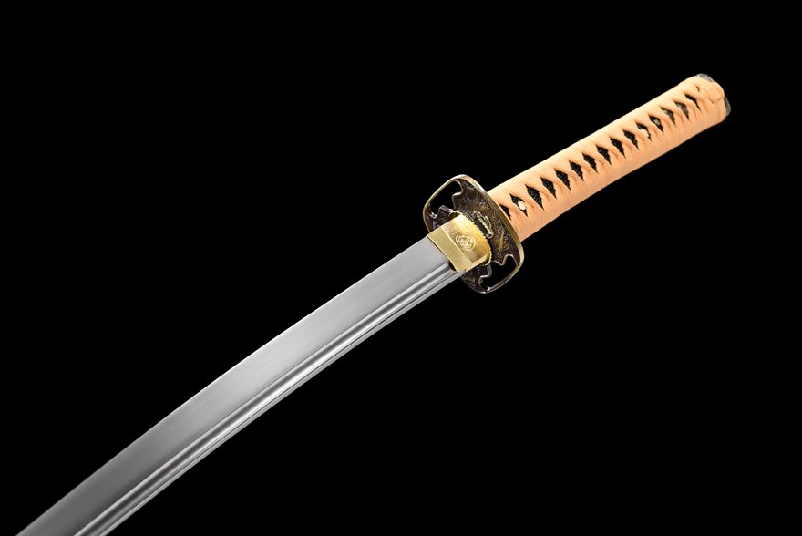 "yellow warbler" katana (non sharpened)