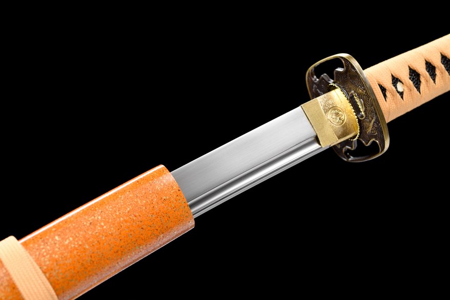 "yellow warbler" katana (non sharpened)