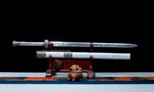 "dragon & phoenix han sword" (non sharpened)