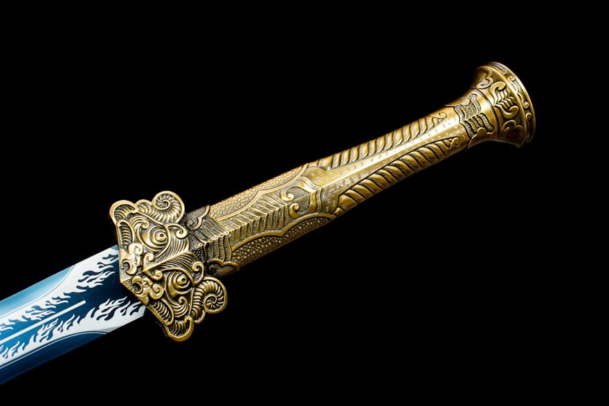 "flame dawn han sword" (non sharpened)