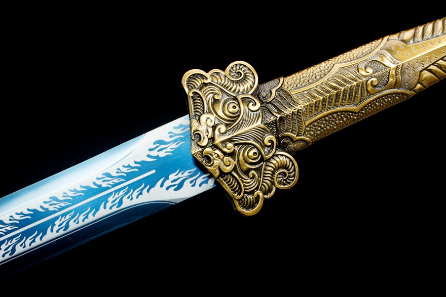 "flame dawn han sword" (non sharpened)