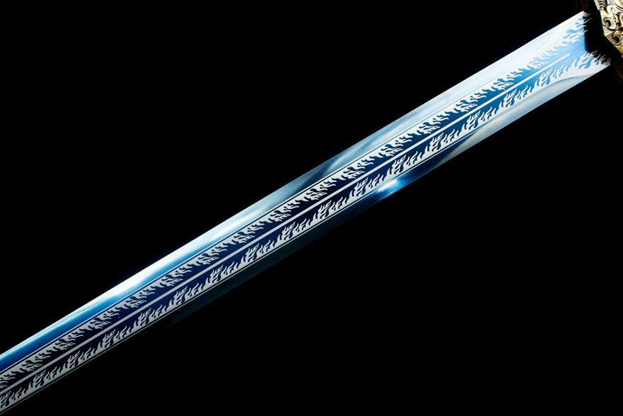 "flame dawn han sword" (non sharpened)