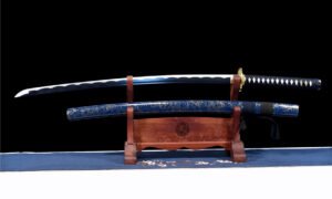 "two tone golden dragon performance katana" (non sharpened)
