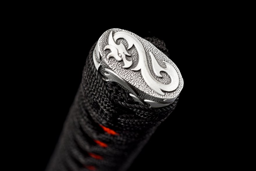 "dragon rising from the clouds katana" (non sharpened)