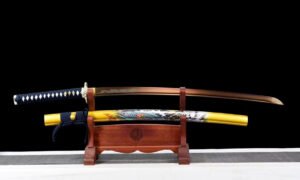 "Golden Carp Leap" Katana (Non-Sharpened)