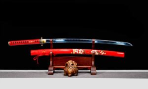 "Red Sunset Glow" Katana (Non-Sharpened)