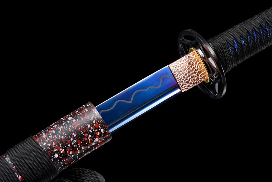 "deep blue" katana (non sharpened)