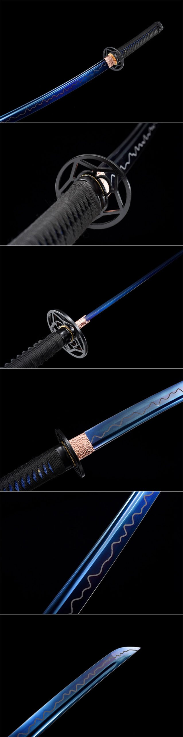 "deep blue" katana (non sharpened)