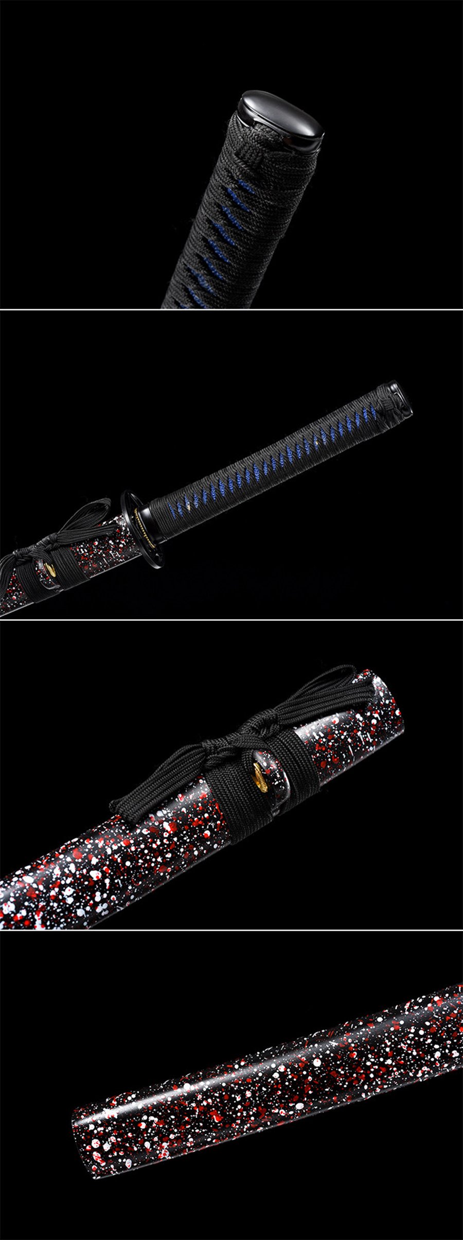 "deep blue" katana (non sharpened)