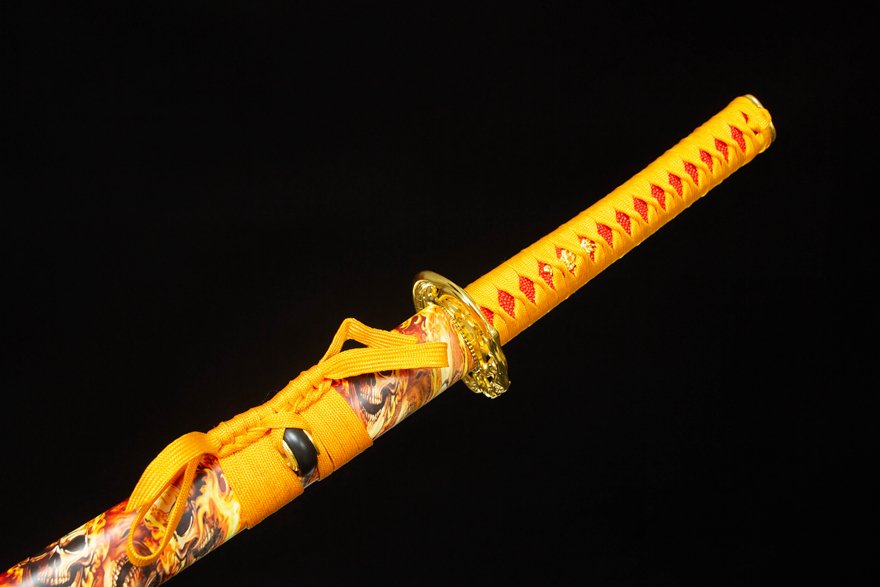 "flame knight" katana (non sharpened)