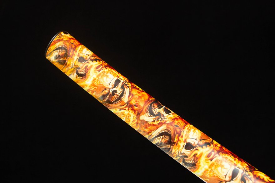"flame knight" katana (non sharpened)