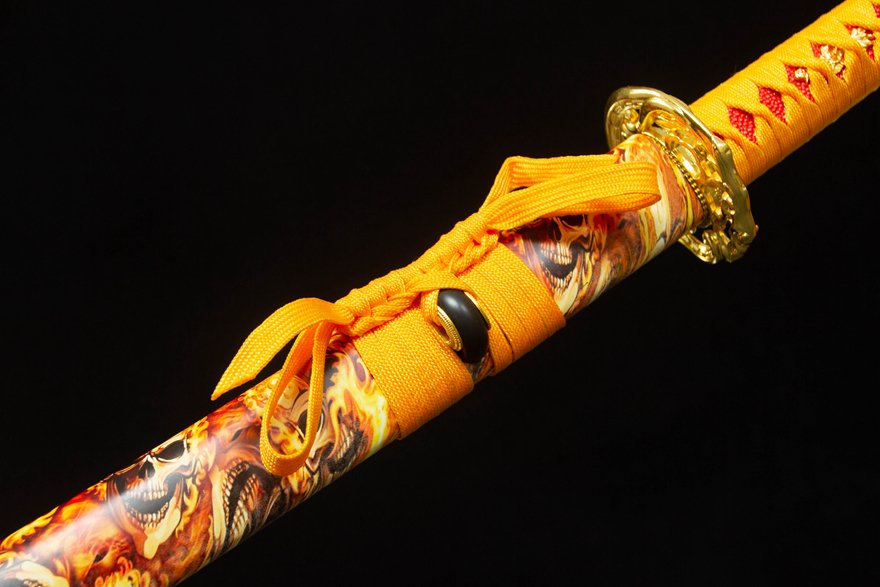 "flame knight" katana (non sharpened)