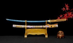 "dancing green serpent" katana (non sharpened)