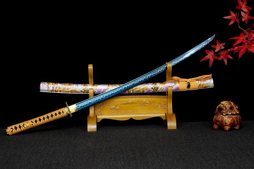 "dancing green serpent" katana (non sharpened)