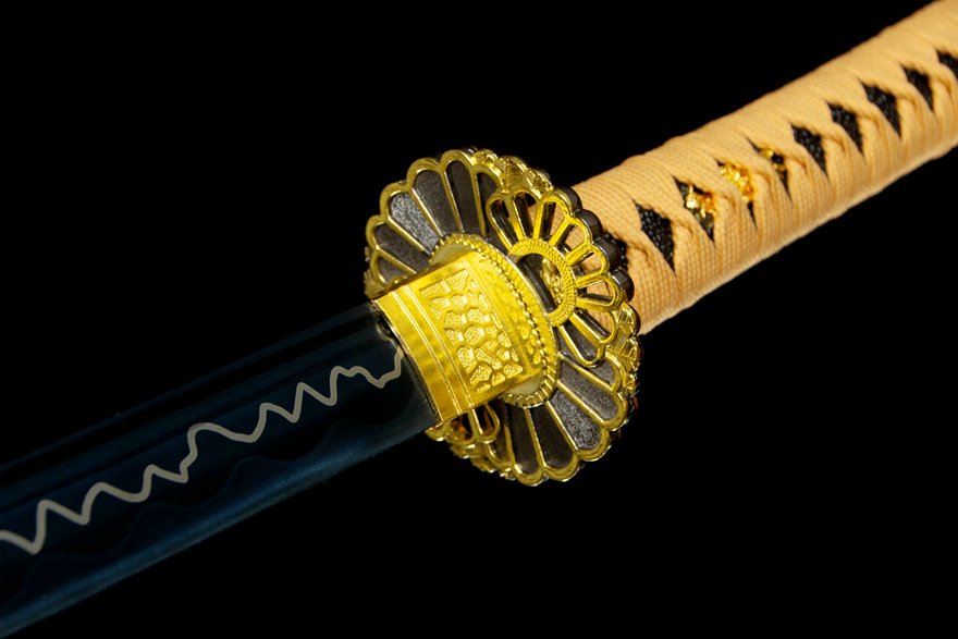 "dancing green serpent" katana (non sharpened)