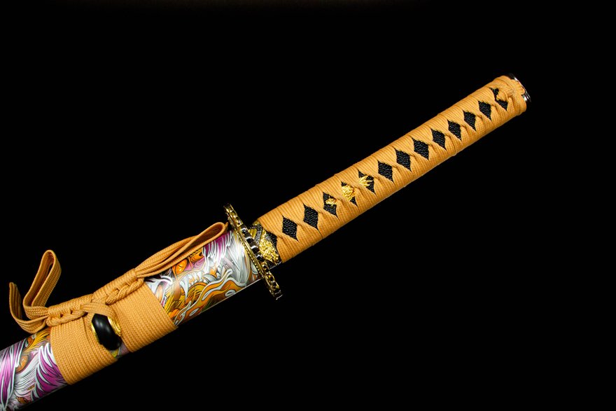 "dancing green serpent" katana (non sharpened)