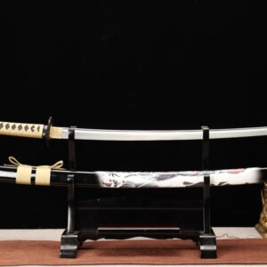 "wind & cloud dragon" katana (non sharpened)