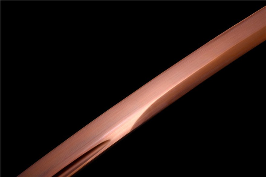 "five wheels: fire release" katana (non sharpened)