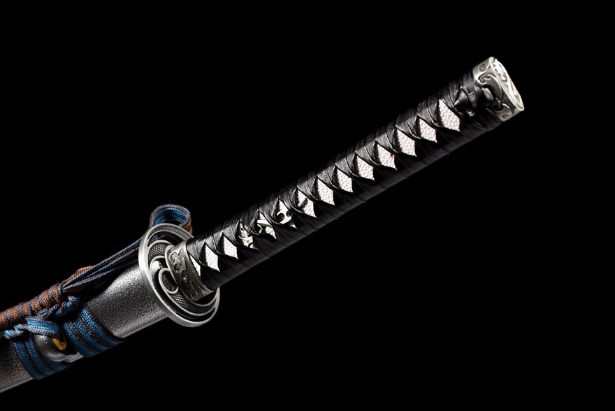 "moonless night" katana (non sharpened)