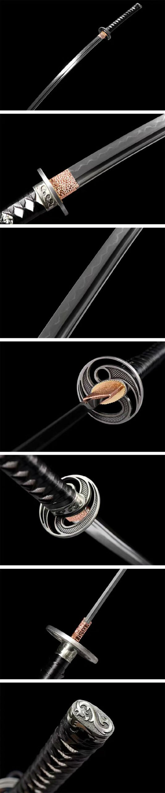 "moonless night" katana (non sharpened)