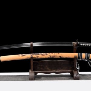 "netherworld blooms" katana (non sharpened)