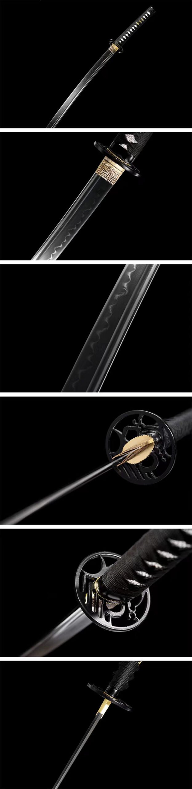 "netherworld blooms" katana (non sharpened)
