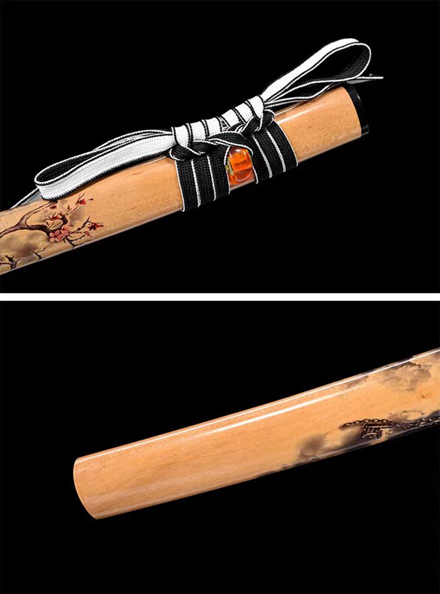"netherworld blooms" katana (non sharpened)