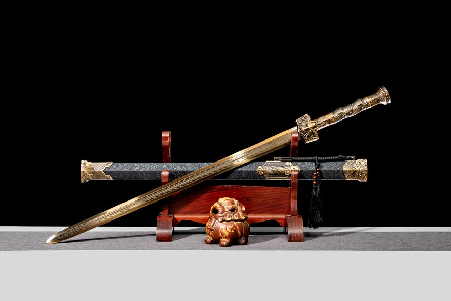 "dragon glory han sword" (non sharpened)