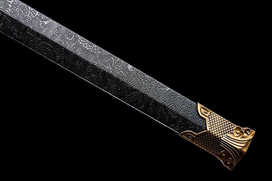 "dragon glory han sword" (non sharpened)