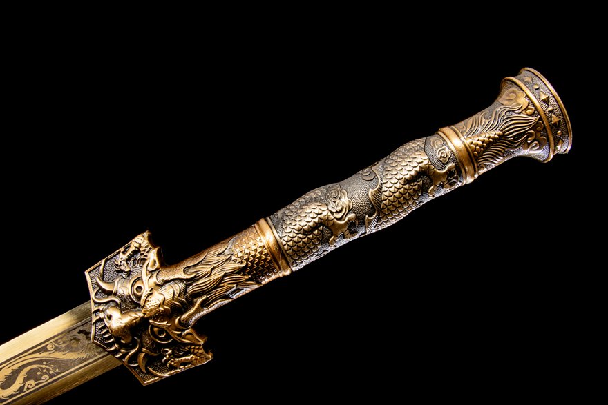 "dragon glory han sword" (non sharpened)