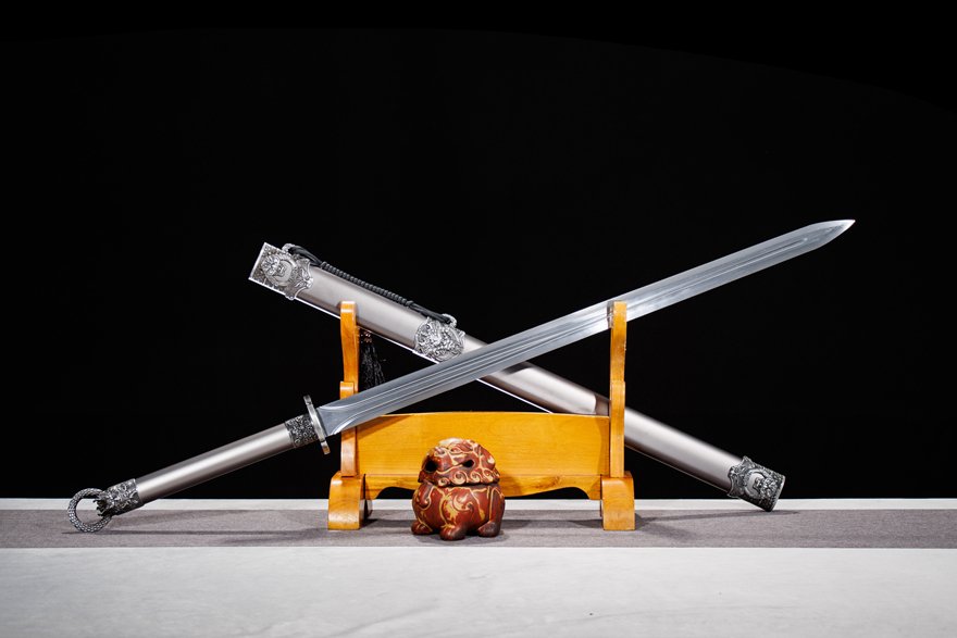 "breaking sky ring head tang dao" (non sharpened)