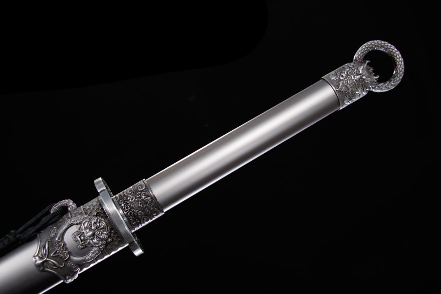 "breaking sky ring head tang dao" (non sharpened)