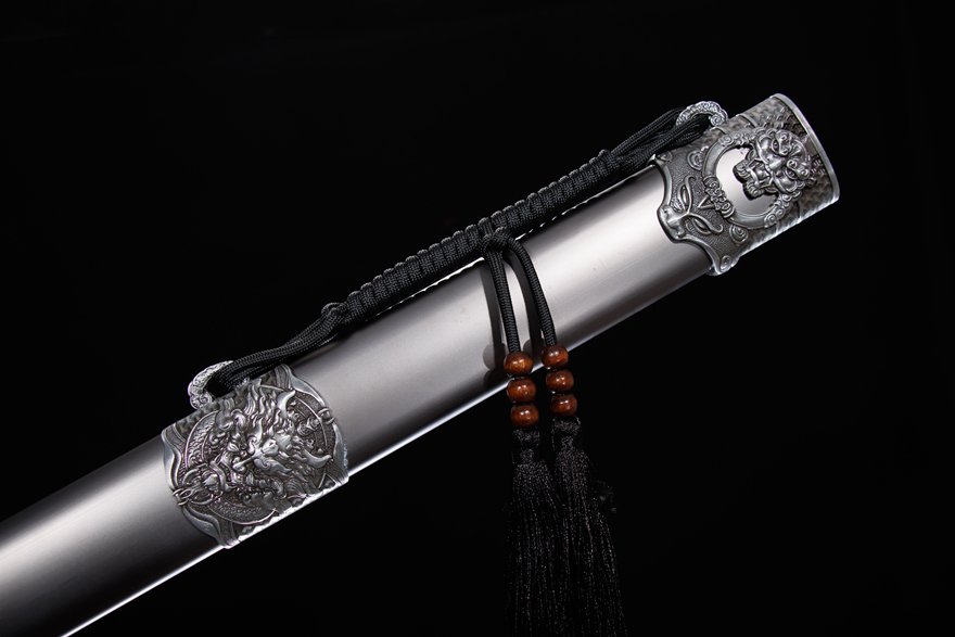 "breaking sky ring head tang dao" (non sharpened)