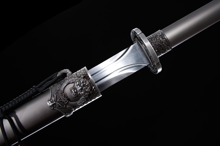 "breaking sky ring head tang dao" (non sharpened)