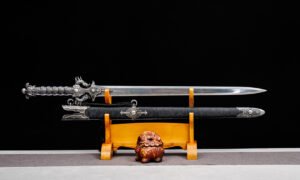 Twin Dragon Han Sword (Non-Sharpened)
