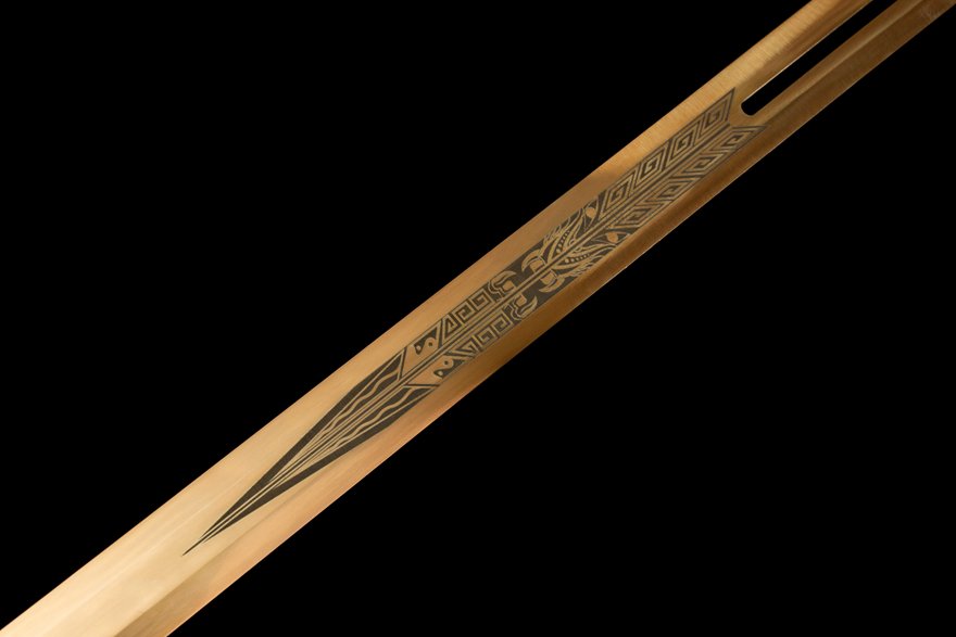 "golden holy sword" (non sharpened)