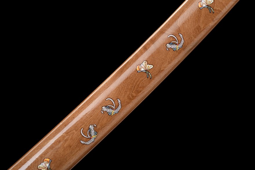 "Thousand Cranes Katana" (Non-Sharpened)