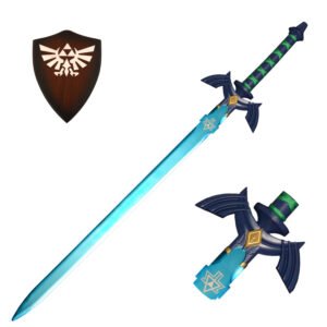 zelda breath of the wild master sword cosplay prop