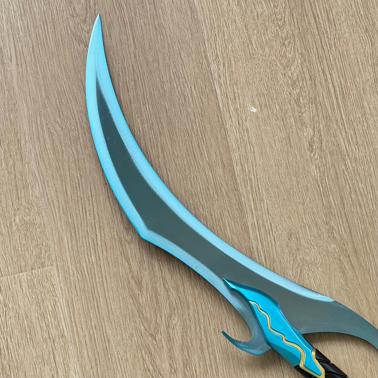 Solo Leveling Baruka's Dagger, 1:1 Full-Size Metal Replica, Wind Element SR Weapon, Cosplay & Collectible Dagger auto draft
